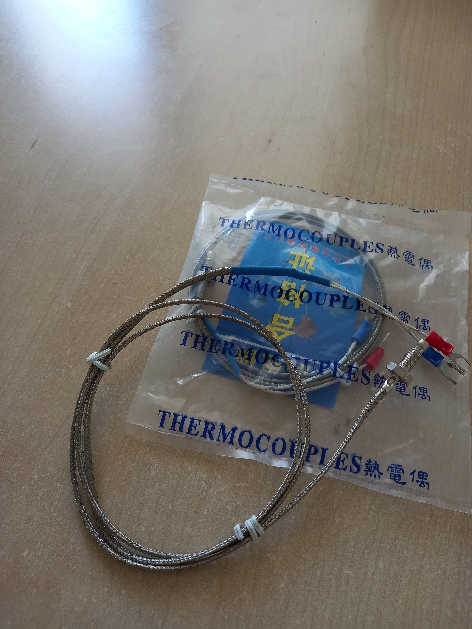 Датчик температури термопара К типу 0-800°C  для ПІД контролера