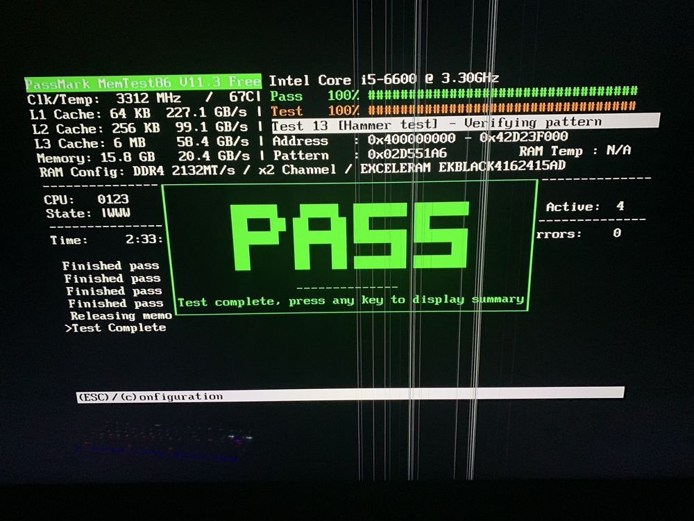 Excelram 2x8GB DDR4 2400 Kudos