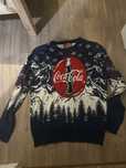 Sweter męski świąteczny coca-cola xl pull&bear