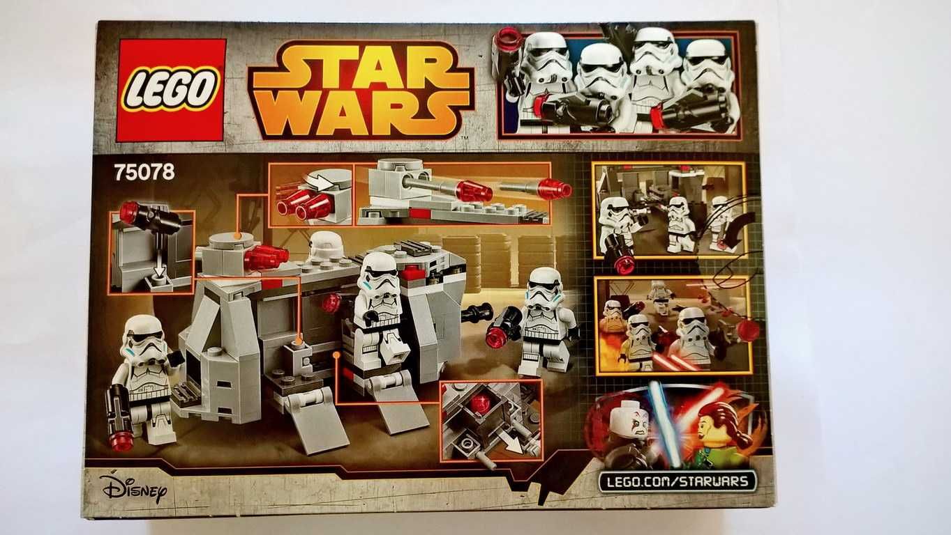 Lego Star Wars 75078 Imperial Troop Transport Battle Pack selado