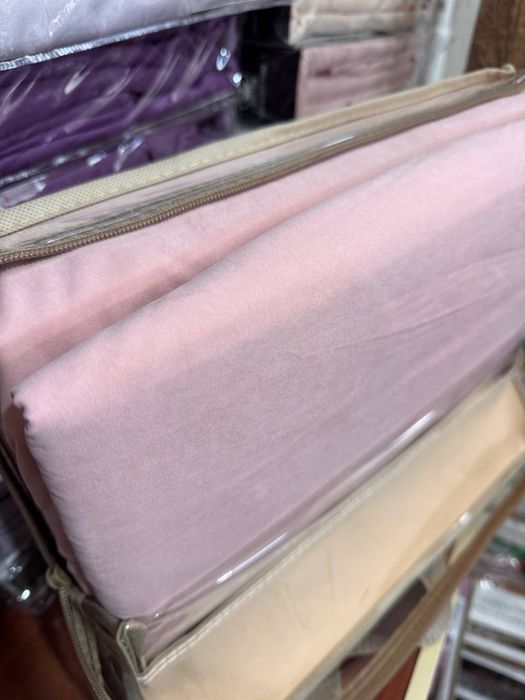 Комплект постельного белья байка оксамитова фланель постільна білизна