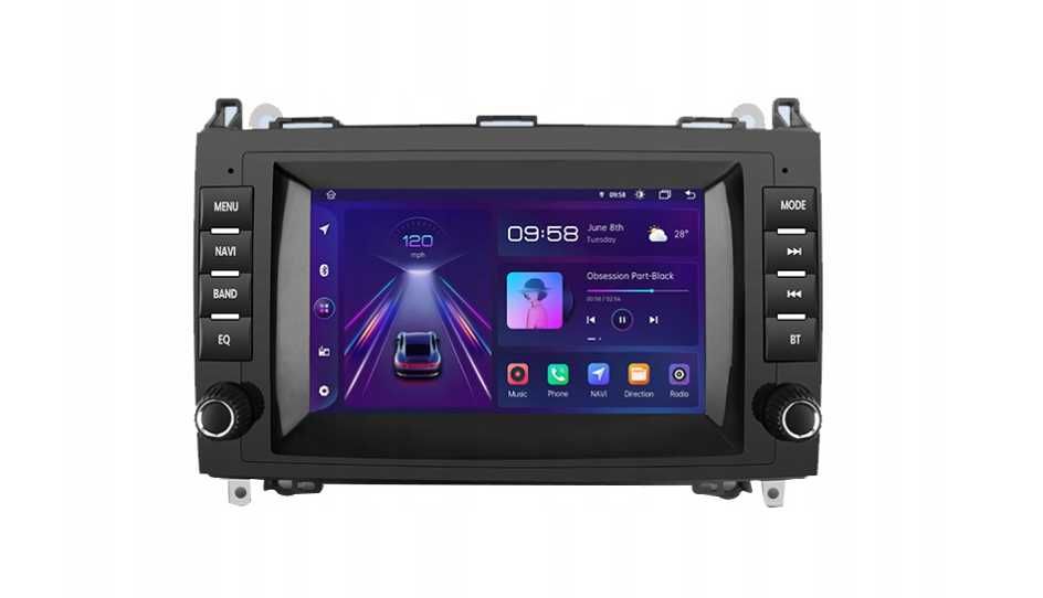 Uniwersalne Radio samochodowe Android M200 Benz B200 Class Sprinter 7"