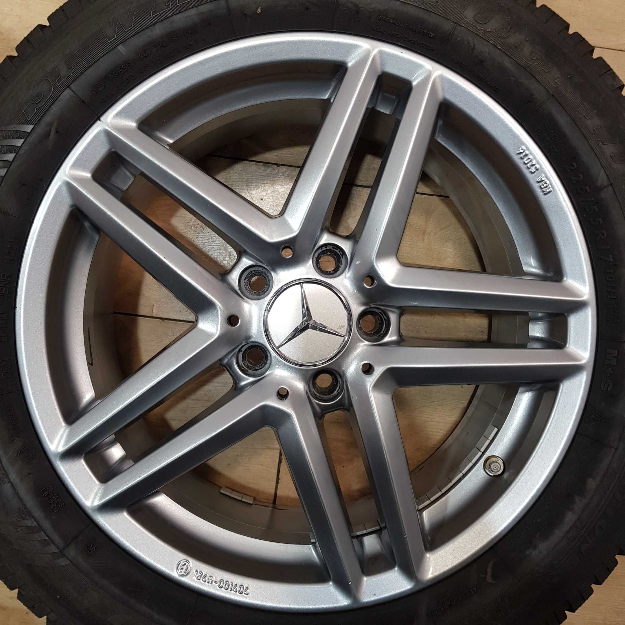 Диски Mercedes R17 5x112 W212 W213 W210 A E S Class GLC W253 SLC SLK