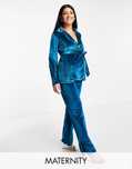Mamalicious 36 S Maternity Marynarka Welurowa J23496