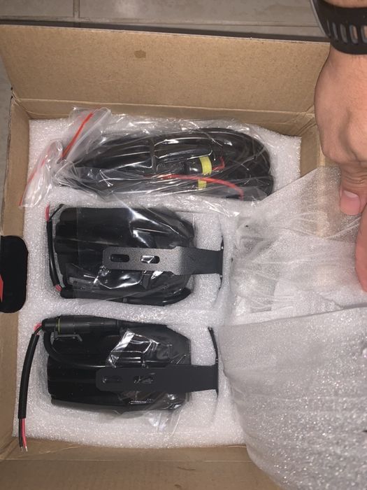 Kit Farois de nevoeiro LED auxiliares de 40W.