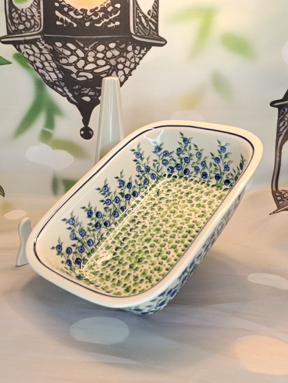 *Półmisek Ceramiczny Bolesławiec zapiek duży ceramika Bolesławiec Z.C.