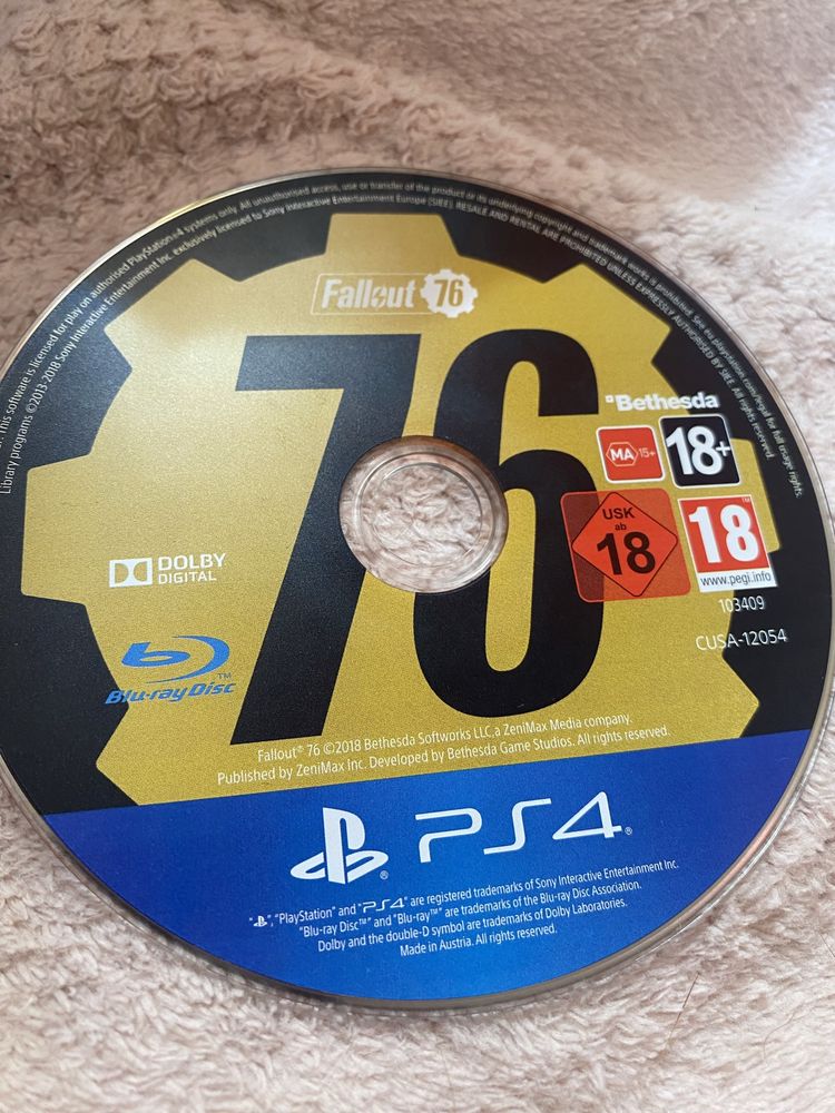 Fallout 76 Dysk PS4