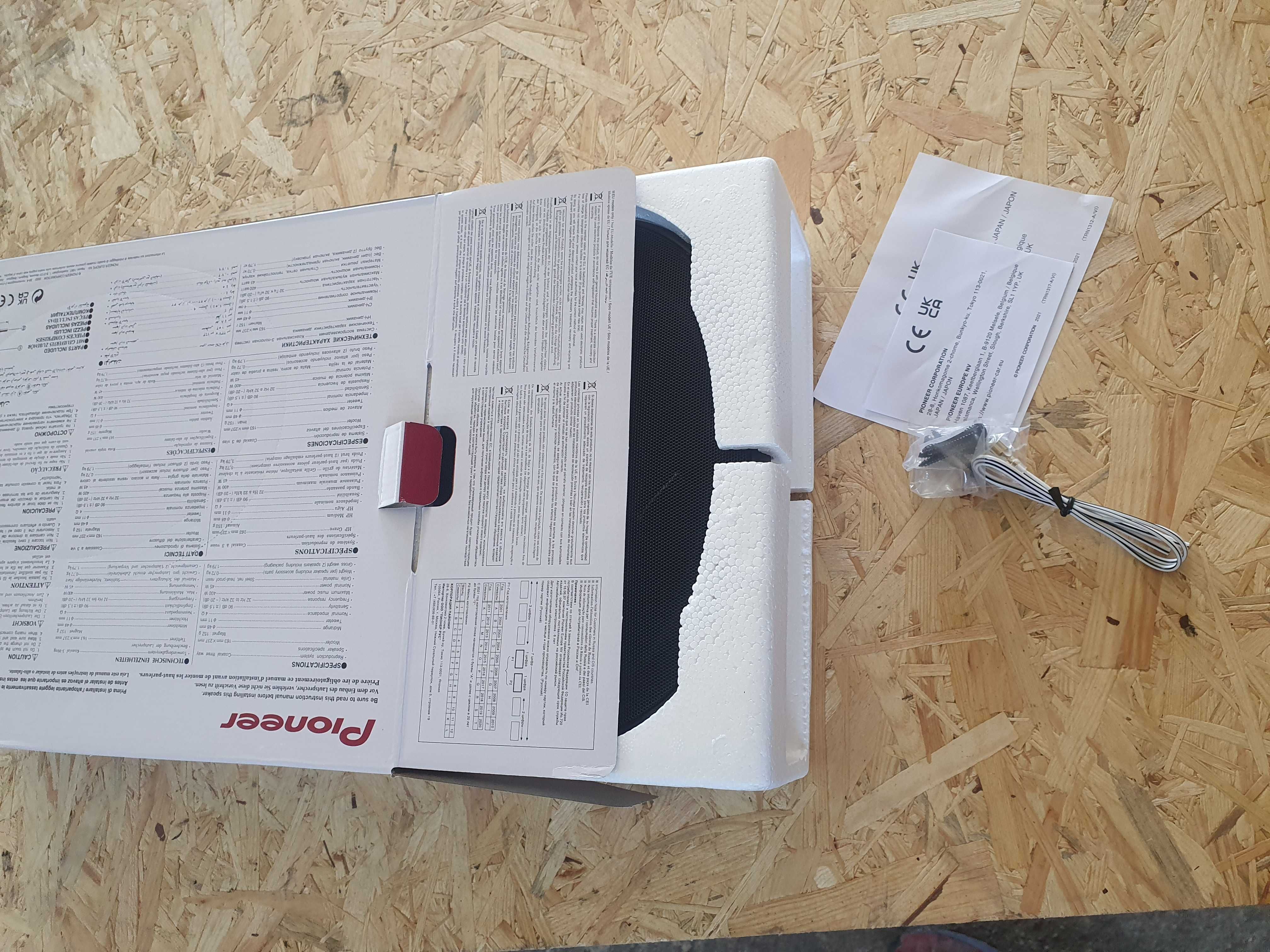 Głośniki samochodowe Pioneer 400w NOWE 6x9 cali komplet 2 szt
