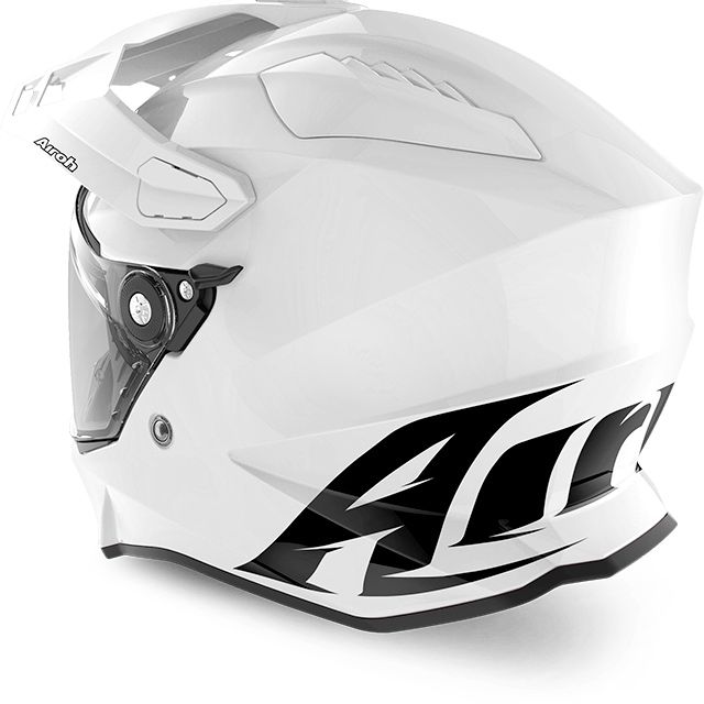 Capacete AIROH ON/OFF COMMANDER [Branco Gloss]