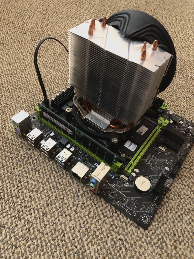 Ігровий компютер Xenon E5 2450v4 48 gb ddr4 msi 1050 ti 4gb m2e 500gb