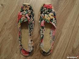 espadryle cosidoamano floral