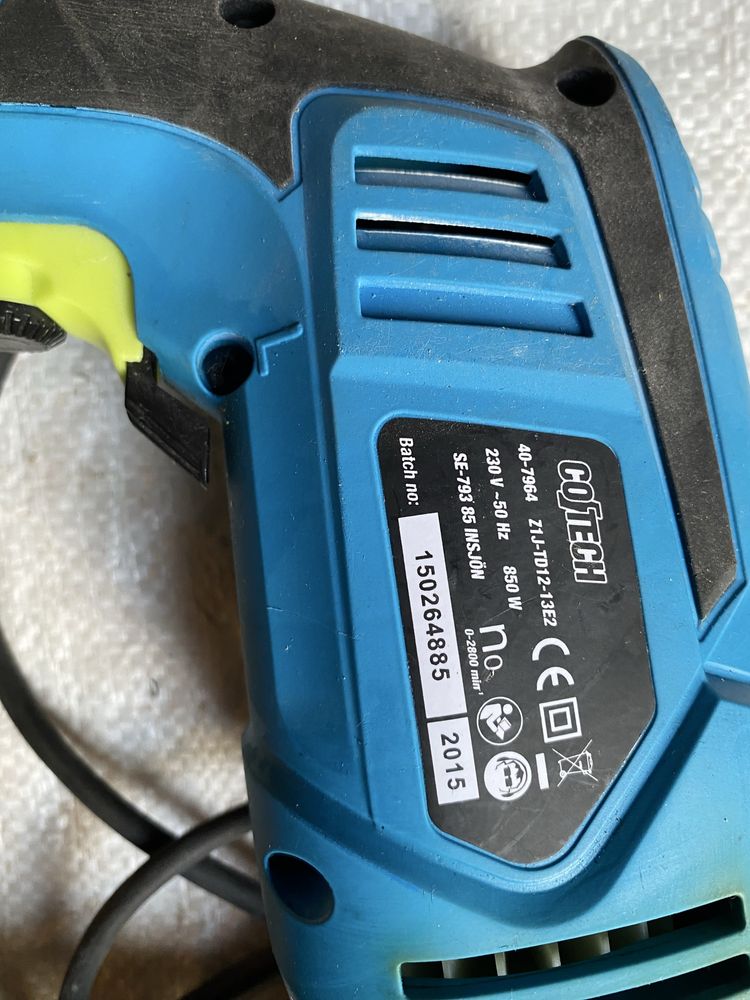 Ударная дрель Co/TeCH 850W 0-2800-min