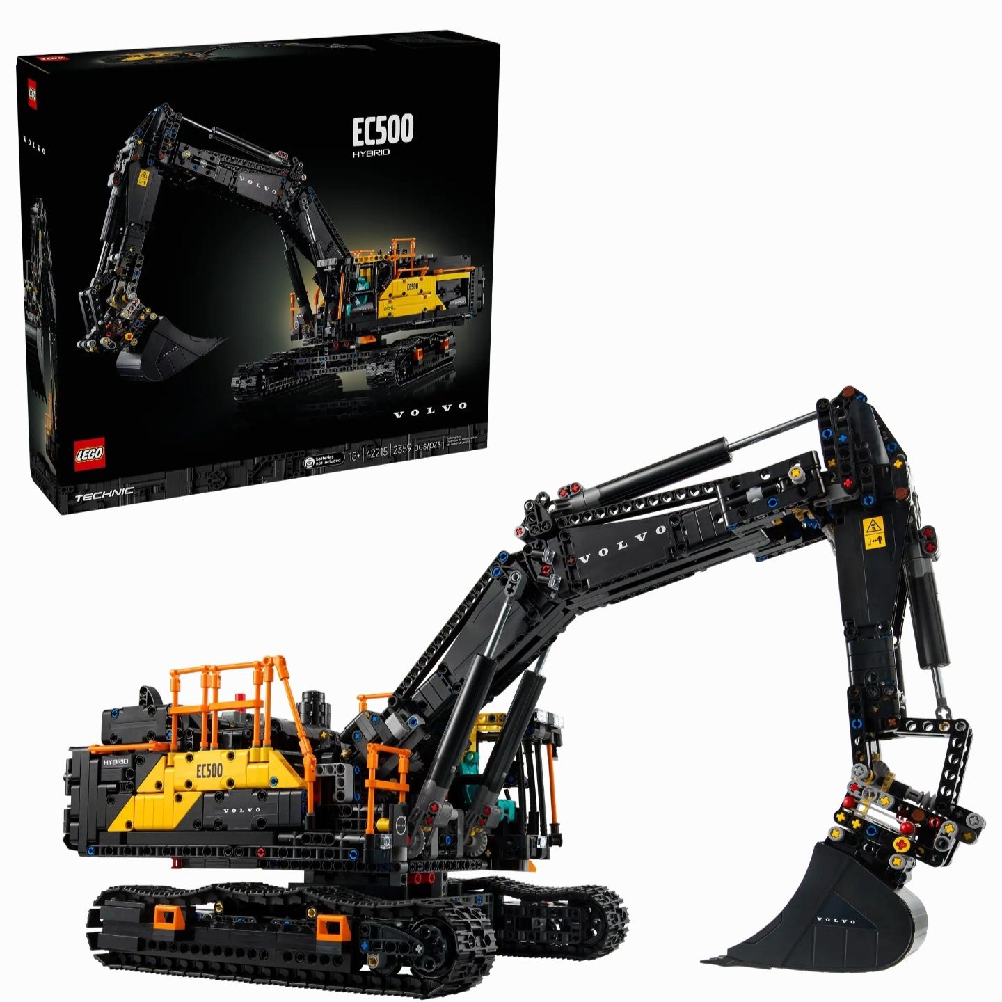 Lego 42215 - Escavadora Volvo EC500 Hybrid