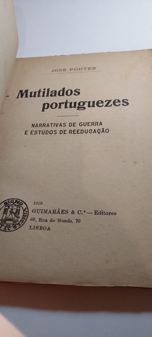 Mutilados Portugueses - José Pontes (1918)
