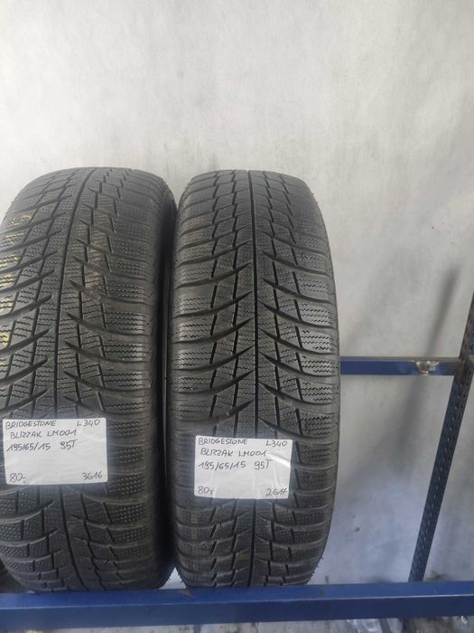 Bridgestone Blizzak LM001 195/65/15 95T 2017 rok