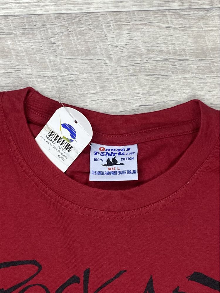 Gooses t-shirts футболка l размер красная с принтом оригинал