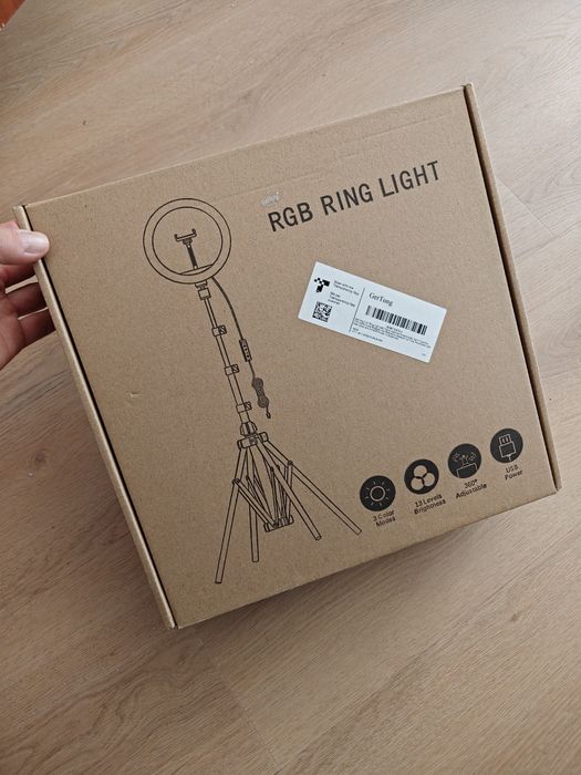 Ring light RGB completamente nova