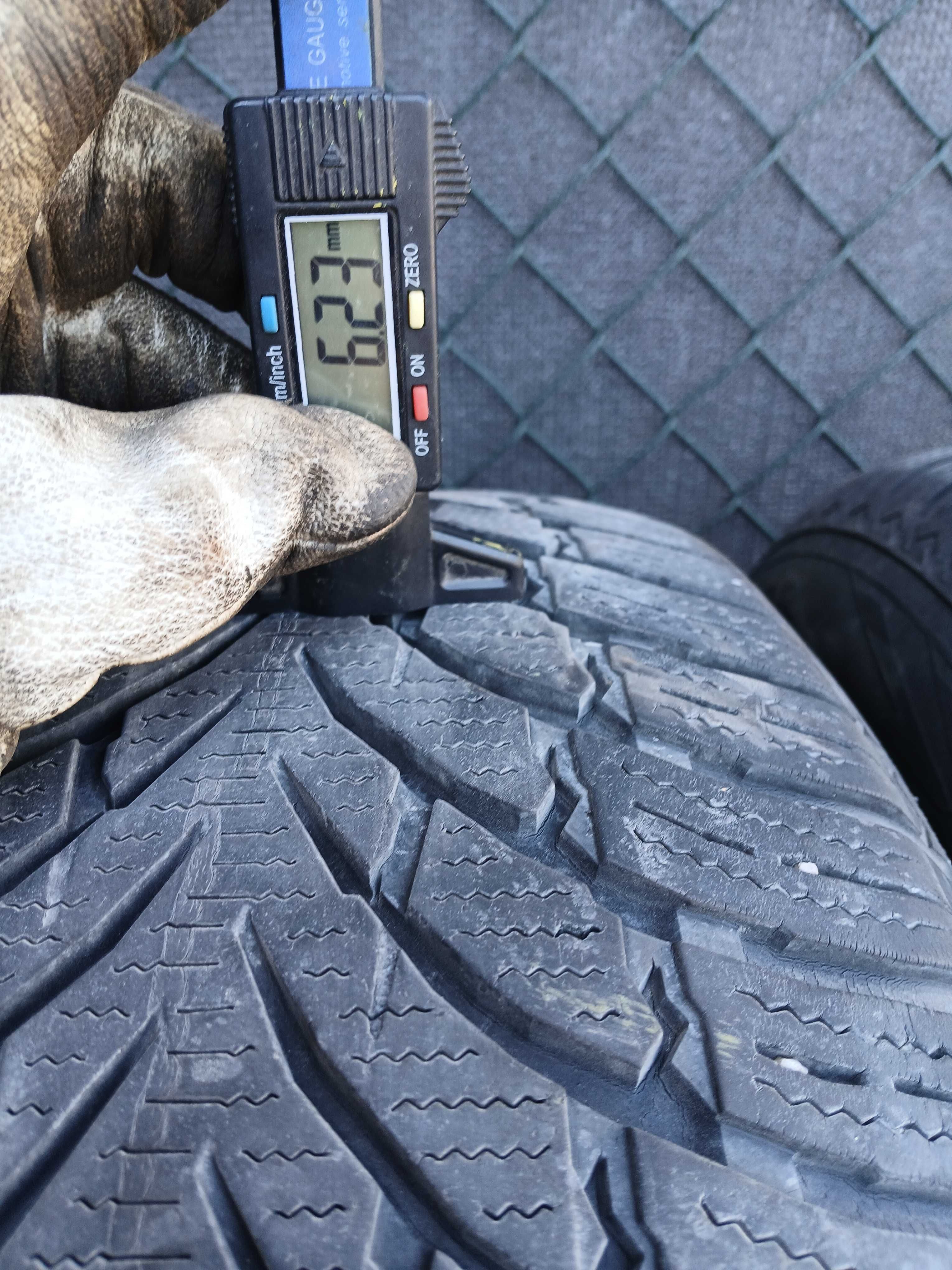 2x używane opony zimowe 235/60 R18 Nokian 2021r - Montaż Gwranacja