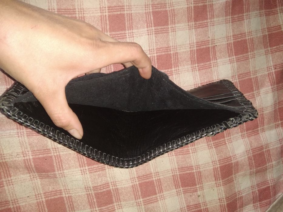 Шкіряний гаманець ручної роботи