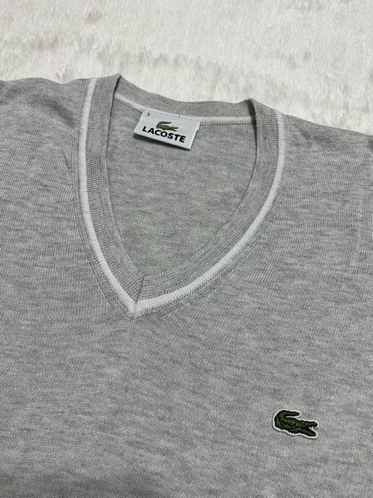 SWETER sweterek Lacoste BAWEŁNA 100% casual classic