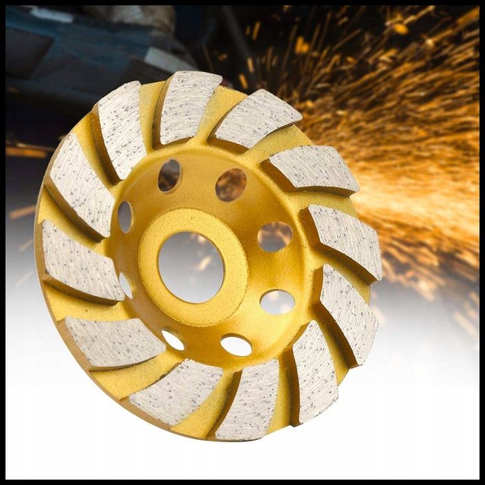Zestaw Tarcza Dwusegmentowa Tarcza Turbo Do Betonu 125mm Tarcz Garnkow