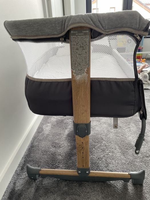 Lionello łóżeczko dostawne + materac Chicco + przescieradlo