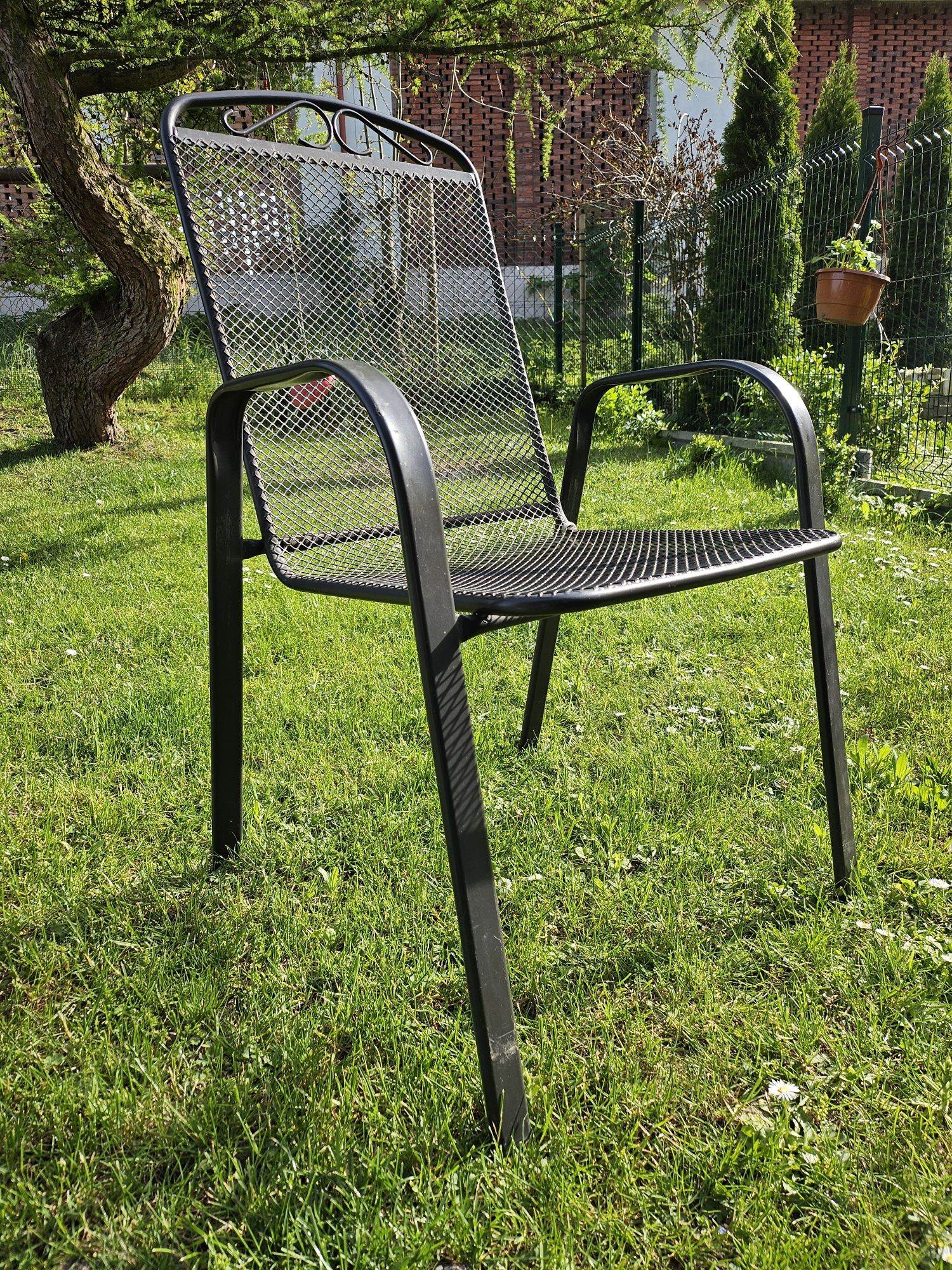Krzesło stalowe ogrodowe XT3070C