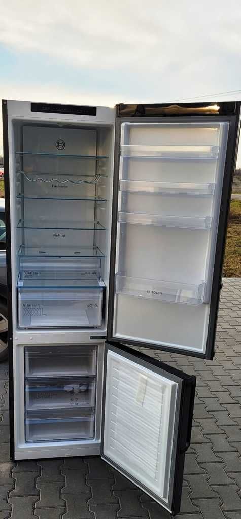 Lodówka BOSCH KGN39VXCT No Frost 203cm Ciemny Inox