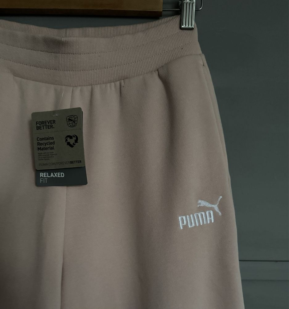Широкие брюки. Теплые штаны. Утеплені штани. Пума. Puma.