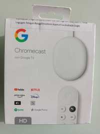 Google ChromeCast com Google TV.