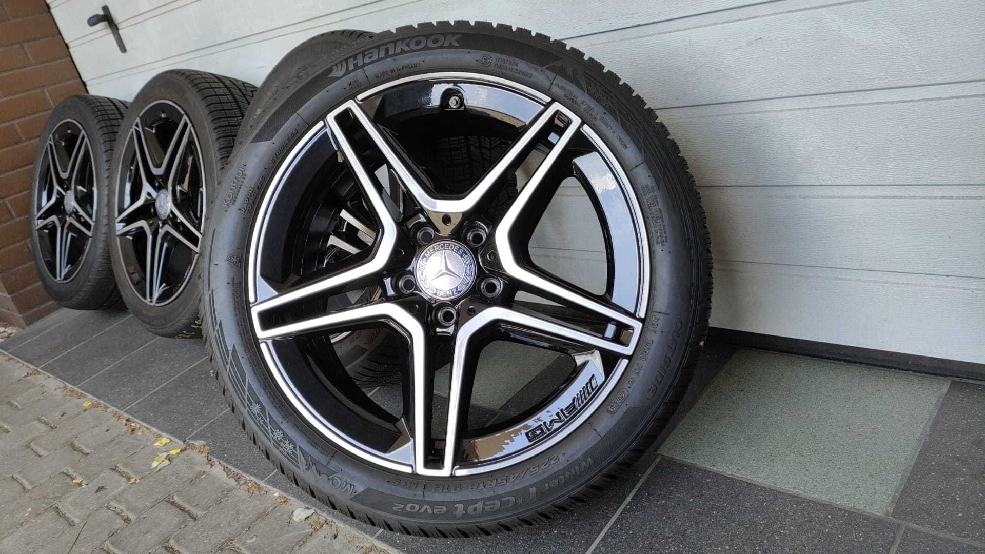 Koła AMG Mercedes A-Klasa B-Klasa CLA 18'' opony 225/45/18 TPMS OL1027