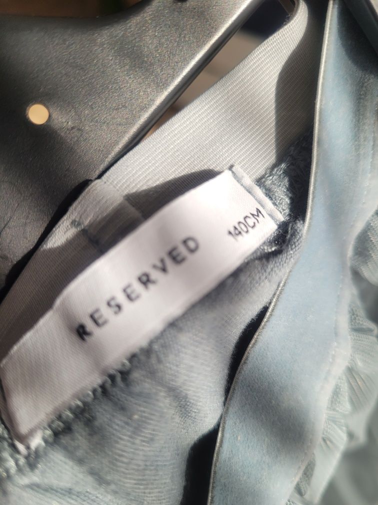 RESERVED r.140 spódniczka tiul elegancka dłuższa rozpoczęcie roku