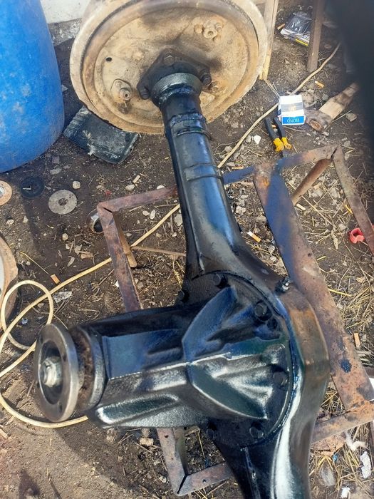 Передній ведучий міст ВАЗ на саморобний мінітрактор