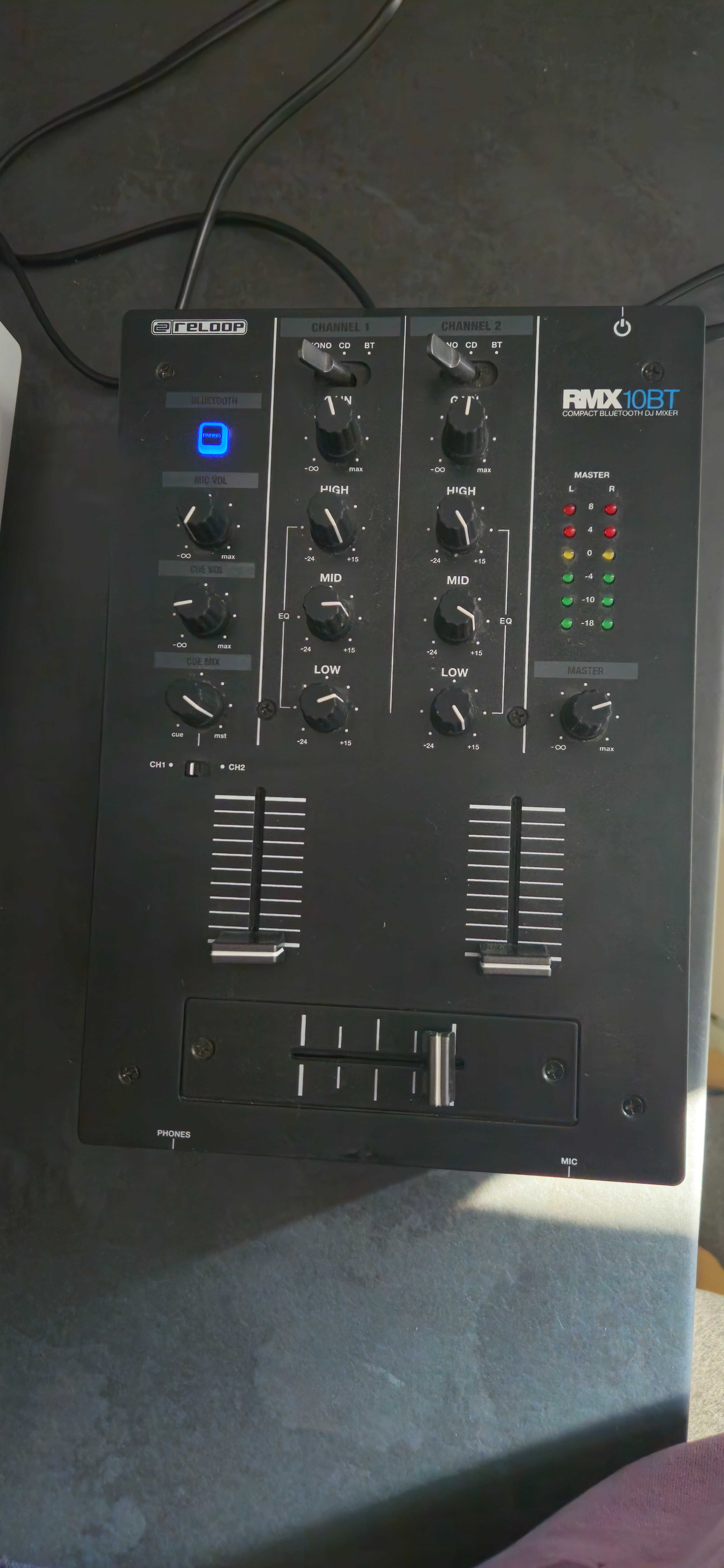 Reloop RMX-10 BT – Mikser DJ z Bluetooth