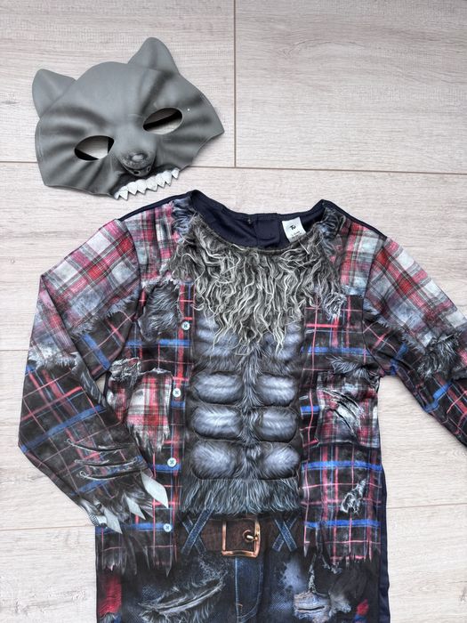 Костюм вовка/ вовкулака/ halloween/ 110-116см