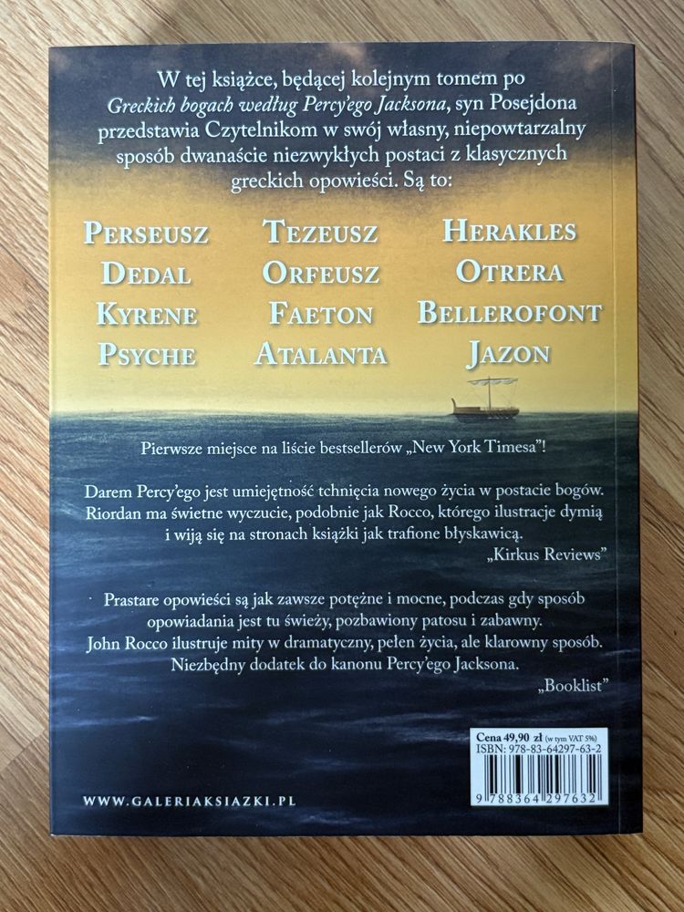 Greccy Herosi według Percyego Jacksona wyd. I