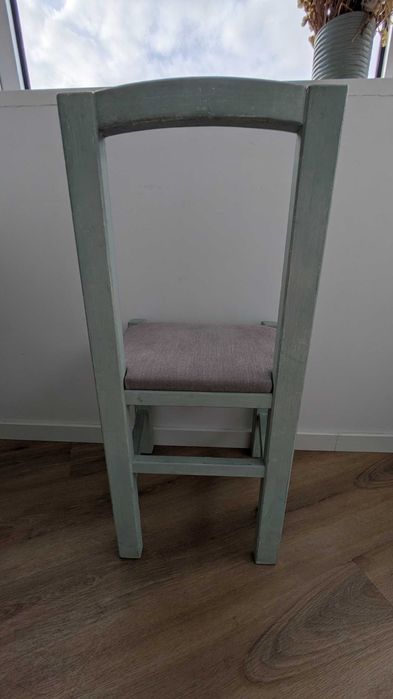 Conjunto mesa e cadeiras Saint-Claire (madeira pinho maciço)