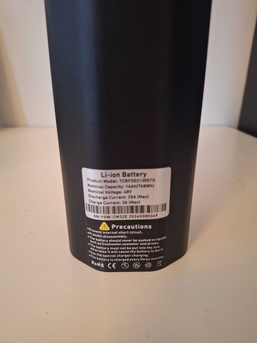 Oryginalna Bateria do Engwe E26 (48V 16Ah) - Stan Doskonały