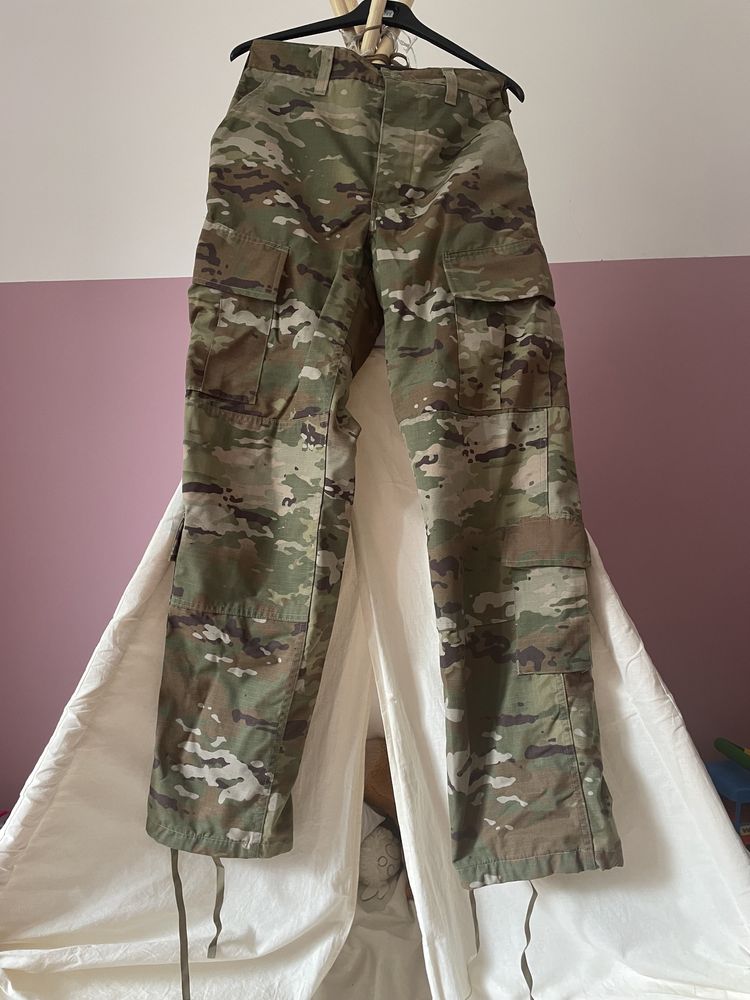 Oryginalne spodnie us army moro wojskowe