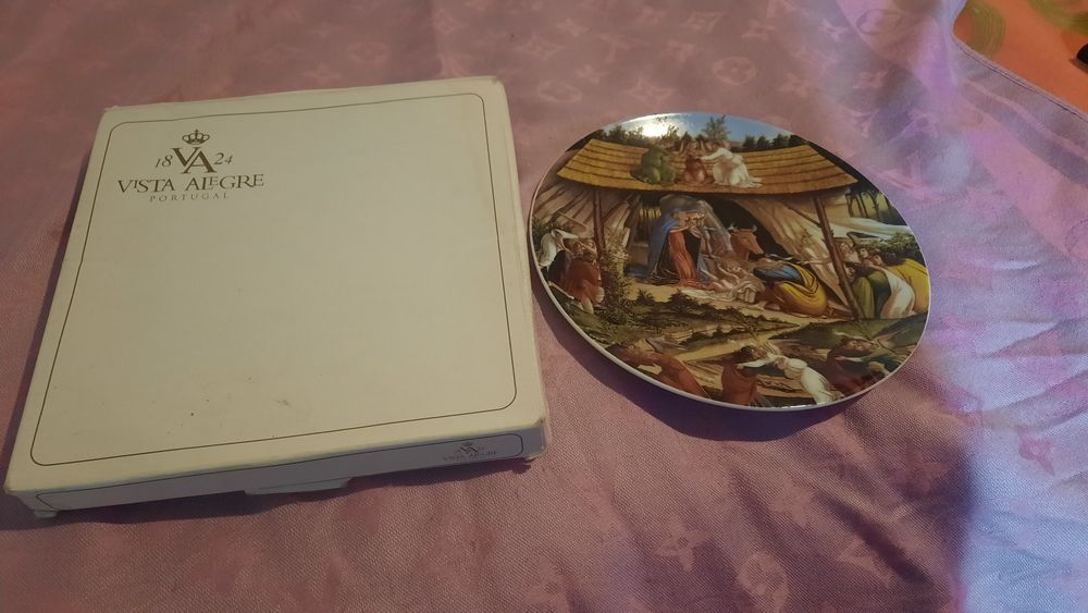 Prato vista alegre festa de natal