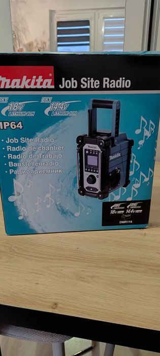 Radio budowlane makita DMR116 jak nowe