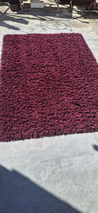 Tapete de sala rosa