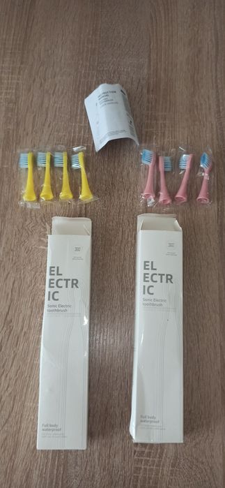 8 końcówek do szczoteczki sonicznej