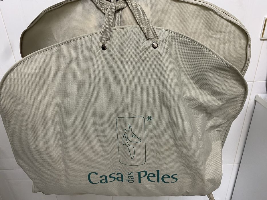 Casaco pêlo coelho reversível