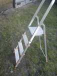 drabina aluminiowa 3+1=4 mocna 150 kg jak nowa Elkop moge podwieźć