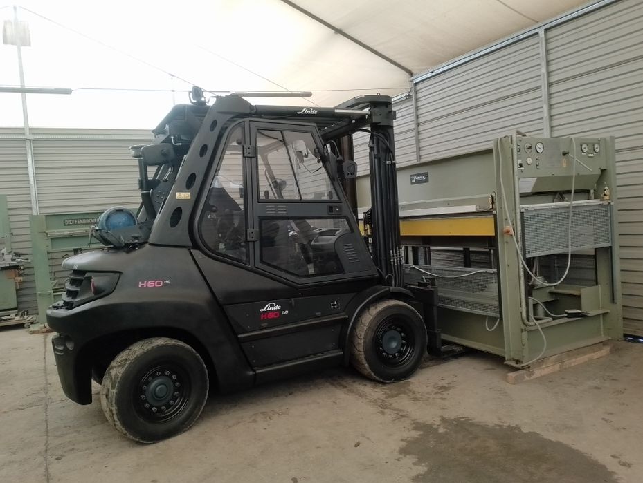 Wózek widłowy Linde h60 2019r wolny skok wideł