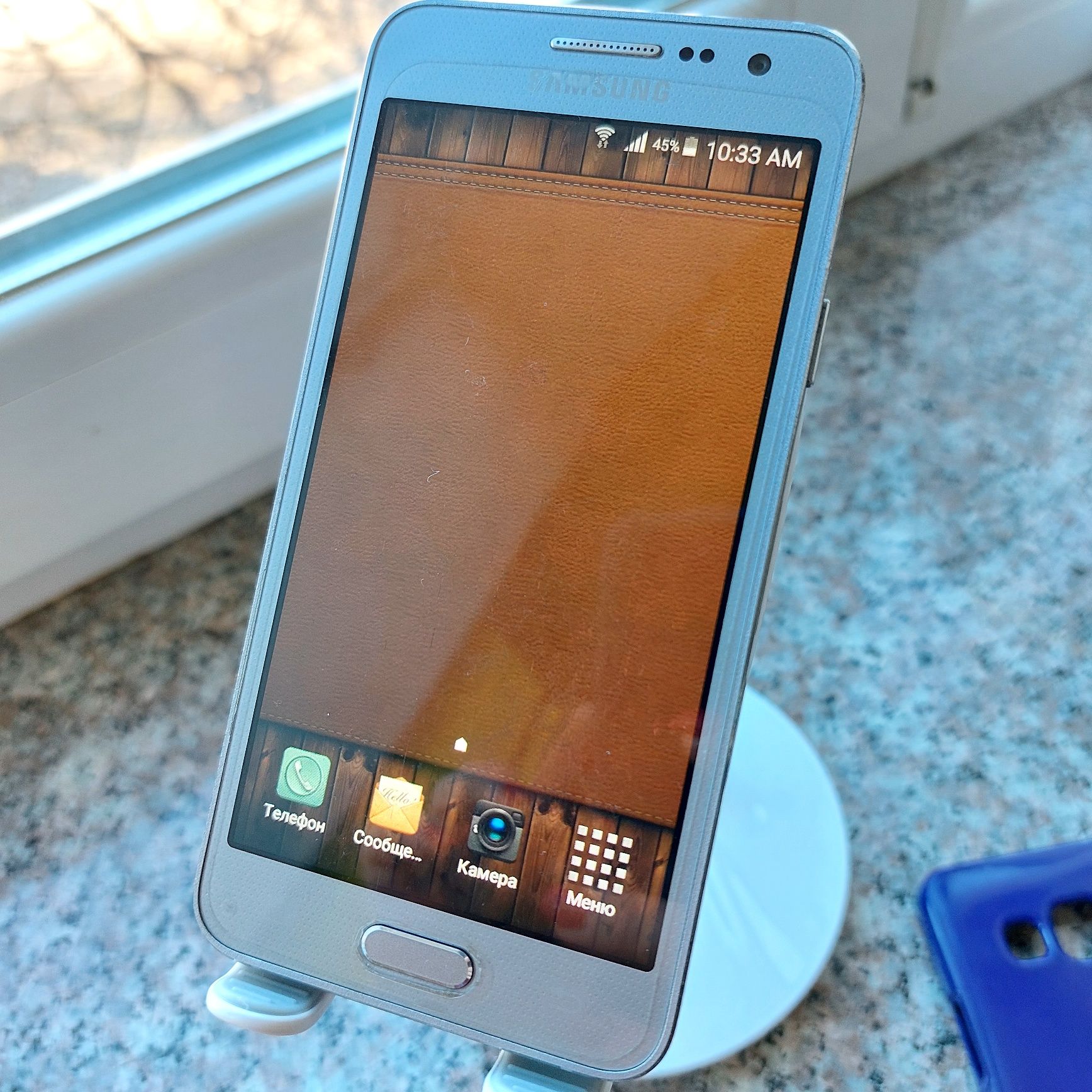 Смартфон Samsung A300H/DS Galaxy A3 Silver  duos