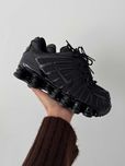 Мужские кроссовки Nike Shox TL Black Premium. Размеры 40-45