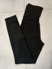 H&M MAMA czarne spodnie