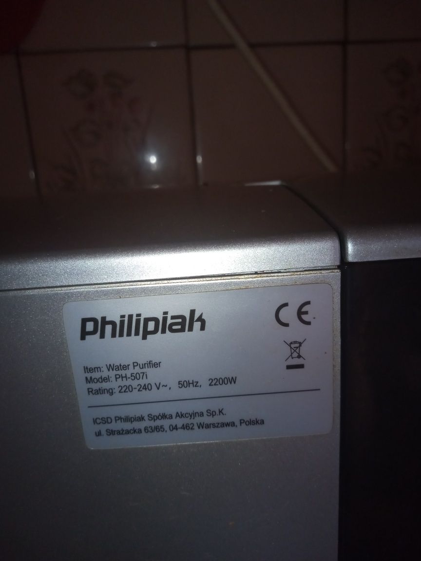 Water purifier model ph507i